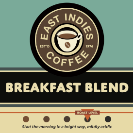 Breakfast Blend Medium-Dark Roast Coffee