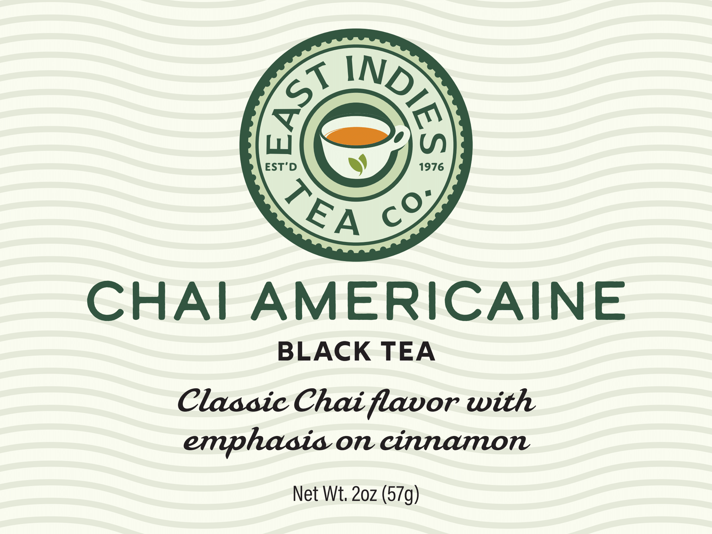 Chai Americaine Black Tea 2oz.