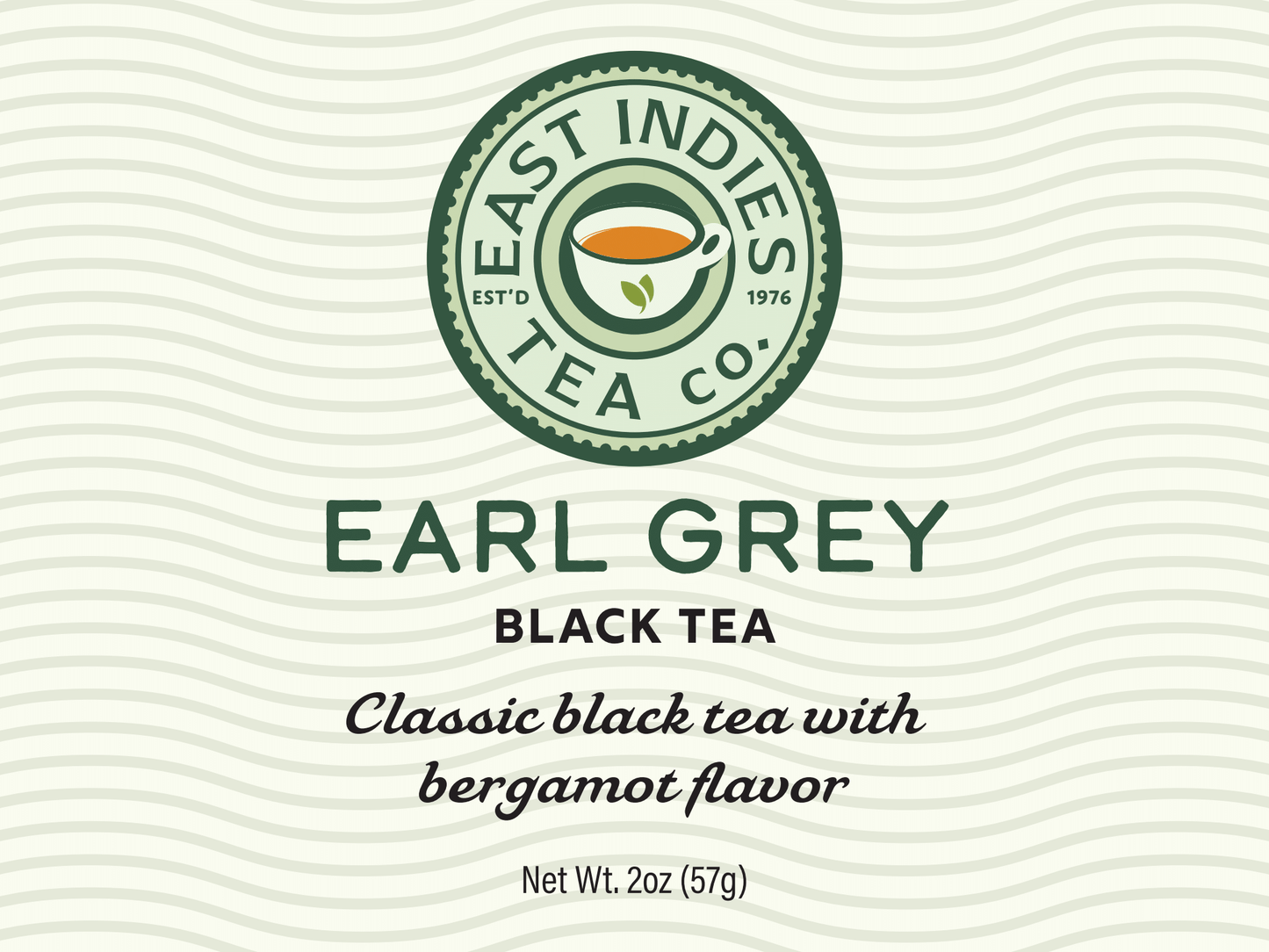 Earl Grey Black Tea 2oz.